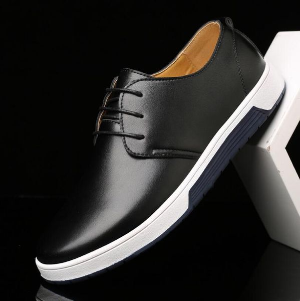2022 men flats dress-shoes genuine-leather casual brand handmade breathable men's fashion, Black
2022 men flats dress-shoes genuine-leather casual brand handmade breathable men's fashion, Black