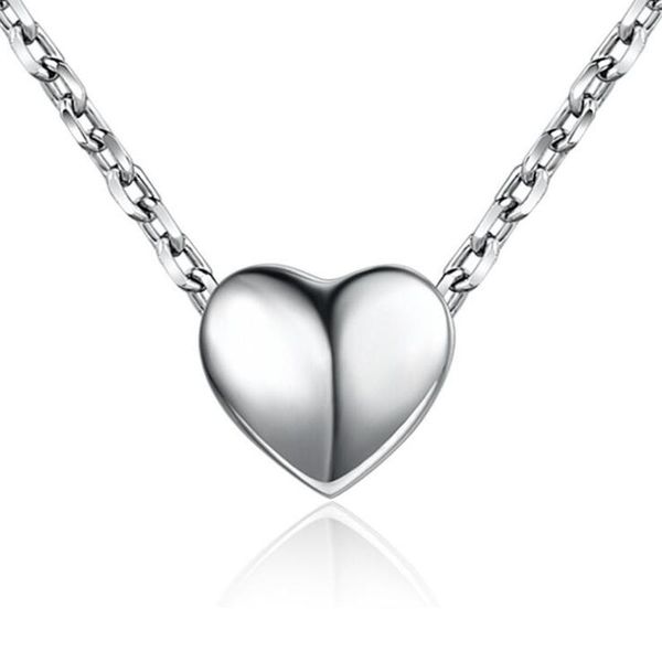 pendant necklaces sterling 925 necklace korean fashion heart-shape simple clavicle dangle jewelry for wedding valentines day gift, Silver
pendant necklaces sterling 925 necklace korean fashion heart-shape simple clavicle dangle jewelry for wedding valentines day gift, Silver