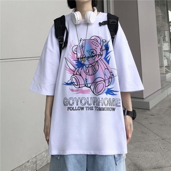 women's t-shirt 2021 summer korean style ins harajuku fun bear shirt loose white student short sleeve graphic t female hipster
women's t-shirt 2021 summer korean style ins harajuku fun bear shirt loose white student short sleeve graphic t female hipster
