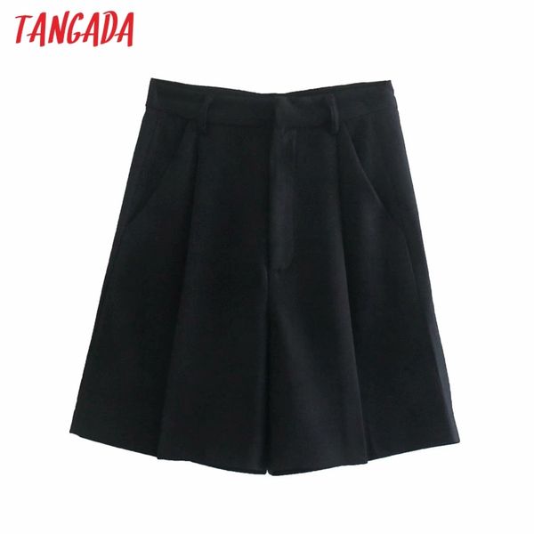 women elegant black zipper pockets ol shorts pantalones 6p09 210416, White;black
women elegant black zipper pockets ol shorts pantalones 6p09 210416, White;black