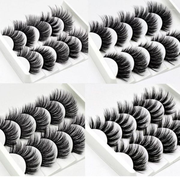five pair of false eyelashes natural stereoscopic 3d handmade makeup lashes tool1
five pair of false eyelashes natural stereoscopic 3d handmade makeup lashes tool1