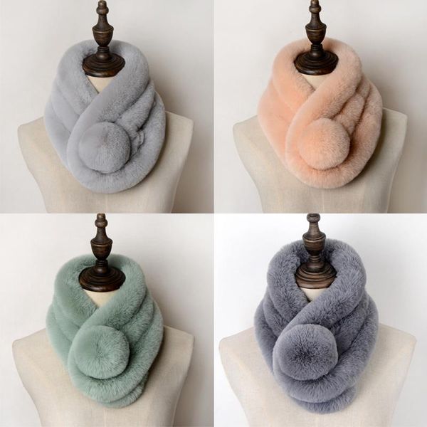 scarves women winter scarf fashion thicken faux fur plush ball decora shawl cute soft solid color warm neck wraps, Blue;gray
scarves women winter scarf fashion thicken faux fur plush ball decora shawl cute soft solid color warm neck wraps, Blue;gray