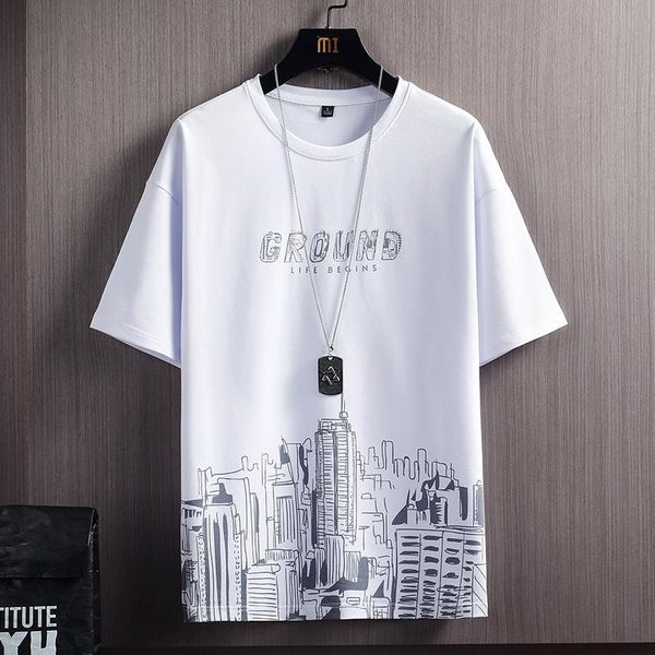 summer mens t shirts printing fashion short sleeve tees men casual o-neck loose t-shirts streetwear clothing men's, White;black
summer mens t shirts printing fashion short sleeve tees men casual o-neck loose t-shirts streetwear clothing men's, White;black