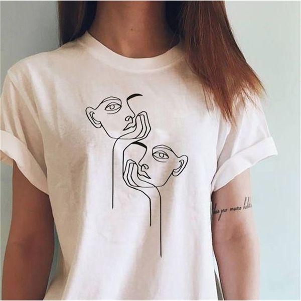 korean fashion art drawing t-shirt thinking face couple women cute graphic tee 210512, White
korean fashion art drawing t-shirt thinking face couple women cute graphic tee 210512, White