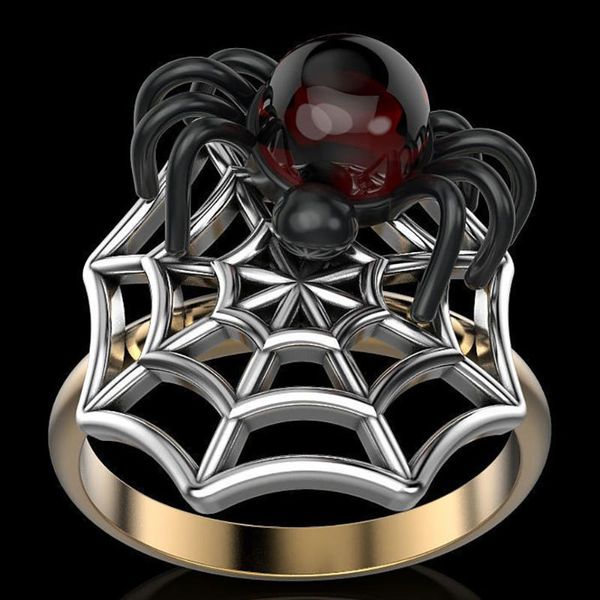 cluster rings 3d punk hunting spider dark style black for men gothic red lifelike ring gift jewelry hip hop, Golden;silver
cluster rings 3d punk hunting spider dark style black for men gothic red lifelike ring gift jewelry hip hop, Golden;silver