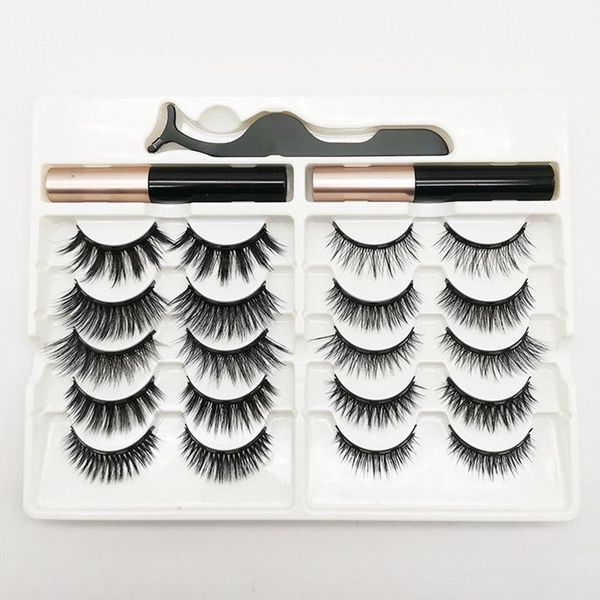 false eyelashes ten pairs of magnetized eyelashes, natural thick artificial long glue-magnetic lashes
false eyelashes ten pairs of magnetized eyelashes, natural thick artificial long glue-magnetic lashes