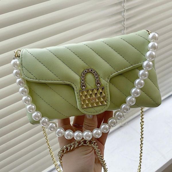 evening bags quilted pearl crossbody handbags women's luxury pu leather shoulder bag chain plaid tote female small flap messenger sac
evening bags quilted pearl crossbody handbags women's luxury pu leather shoulder bag chain plaid tote female small flap messenger sac