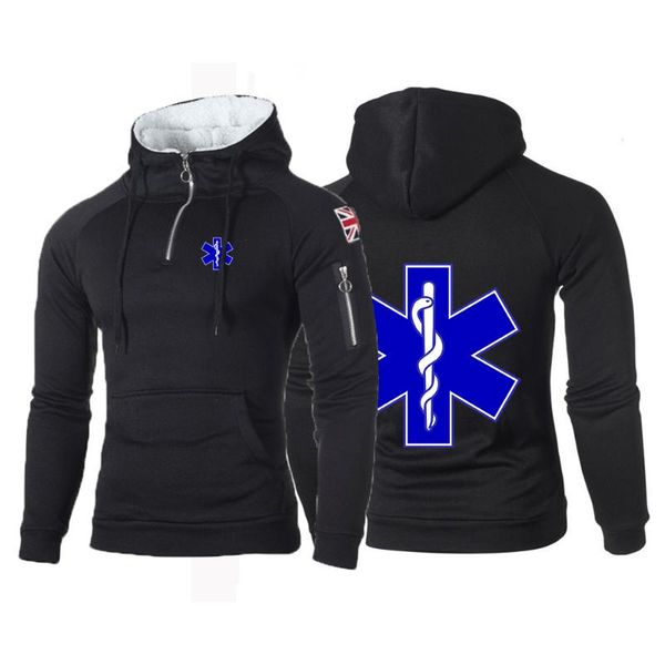 men's hoodies & sweatshirts 2021 emt emergency ambulance print hooded sweater casual pure color fitness hats sports classic men athleti, Black
men's hoodies & sweatshirts 2021 emt emergency ambulance print hooded sweater casual pure color fitness hats sports classic men athleti, Black