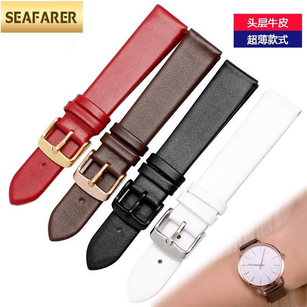 watch bands ultra-thin genuine leather watchband belt strap wristwatches band 10mm 12mm 14mm 16mm 18mm 20mm female red white black, Black;brown
watch bands ultra-thin genuine leather watchband belt strap wristwatches band 10mm 12mm 14mm 16mm 18mm 20mm female red white black, Black;brown
