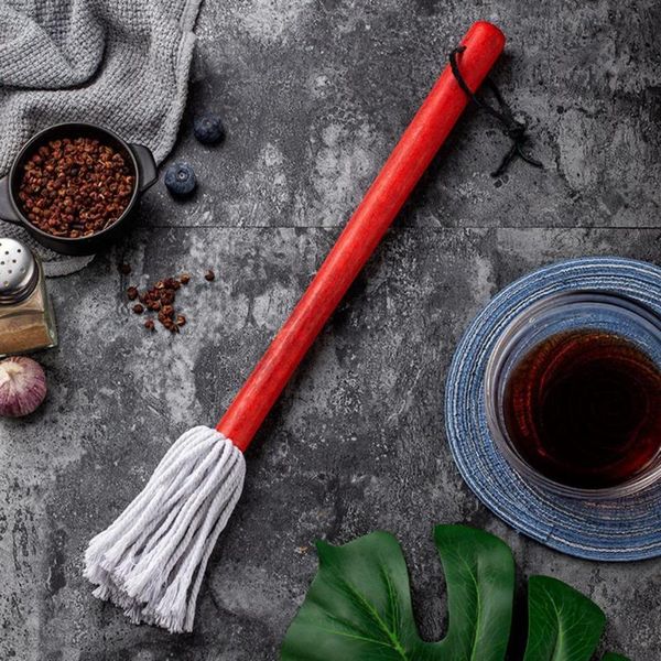 tools & accessories oiling mop oil brushes bbq utensil tool food-grade professional red wood handle barbecue sauce brush for baking
tools & accessories oiling mop oil brushes bbq utensil tool food-grade professional red wood handle barbecue sauce brush for baking