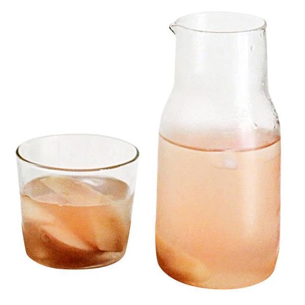 heat resistant glass japanese style drink small capacity jug with cup set transparent cold kettle drinking utensils wine glasses
heat resistant glass japanese style drink small capacity jug with cup set transparent cold kettle drinking utensils wine glasses