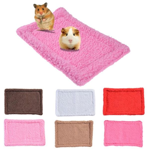 1pc warm small animal mat puppy blanket pad thick hamster cushion guinea pig sleep bed sofa supplies
1pc warm small animal mat puppy blanket pad thick hamster cushion guinea pig sleep bed sofa supplies