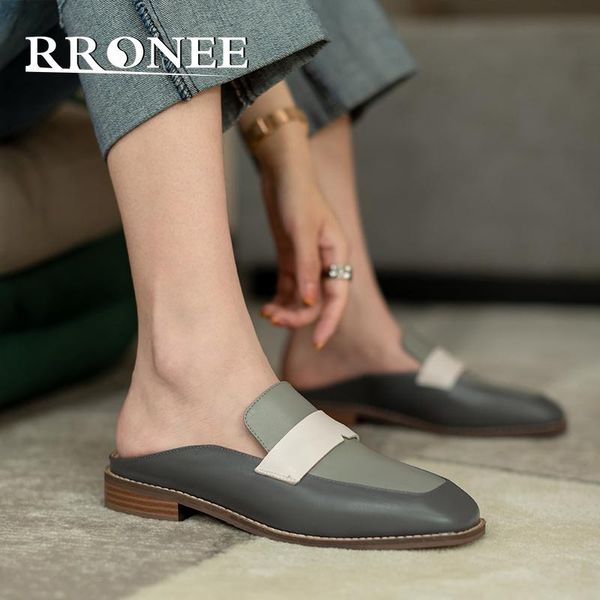 slippers baotou wear fashion women's summer 2021 leather flat moeller sandals, Black
slippers baotou wear fashion women's summer 2021 leather flat moeller sandals, Black