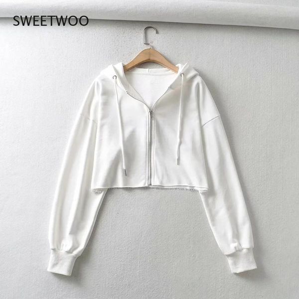 running jackets 2021 spring women's sweater fashion sports zipper shirt short frayed hooded coat, Black;red
running jackets 2021 spring women's sweater fashion sports zipper shirt short frayed hooded coat, Black;red