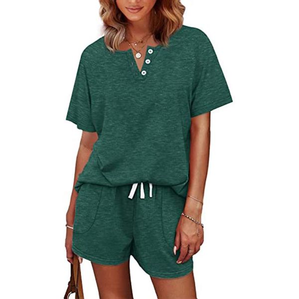 women's tracksuits women two piec set solid t shirts and shorts summer short sleeve o neck casual joggers biker outfit for woman g3, Gray
women's tracksuits women two piec set solid t shirts and shorts summer short sleeve o neck casual joggers biker outfit for woman g3, Gray
