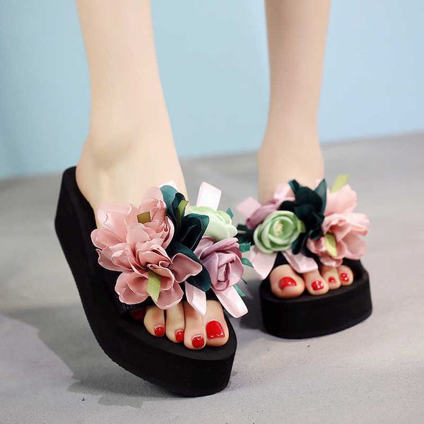 2021 women bow summer sandals slipper indoor outdoor flip-flops beach shoes new fashion female casual flower slipper gift y0902, Black
2021 women bow summer sandals slipper indoor outdoor flip-flops beach shoes new fashion female casual flower slipper gift y0902, Black