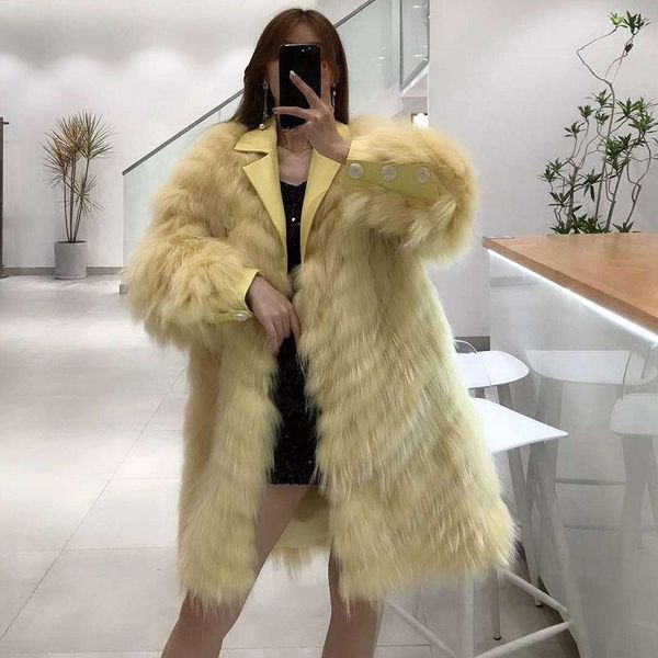 women's fur & faux women winter coat 2021 long style clothes casual natural real raccoon dog strip sewed toghter thick warm + fn0056, Black
women's fur & faux women winter coat 2021 long style clothes casual natural real raccoon dog strip sewed toghter thick warm + fn0056, Black