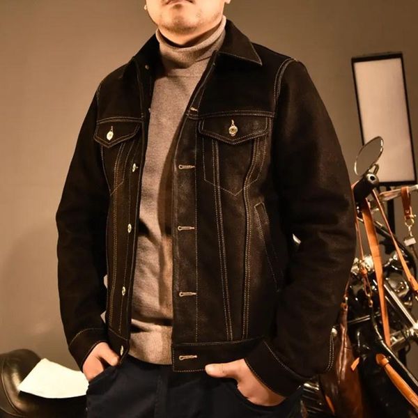 men's leather & faux 2021 black japan casual style genuine jacket men single breasted plus size 3xl real natural cowhide spring short c
men's leather & faux 2021 black japan casual style genuine jacket men single breasted plus size 3xl real natural cowhide spring short c