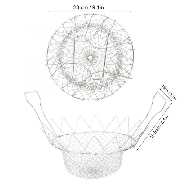 colanders & strainers folding fry basket stainless steel steaming rinsing fried food strainer frying tool supplies kitchen tools
colanders & strainers folding fry basket stainless steel steaming rinsing fried food strainer frying tool supplies kitchen tools