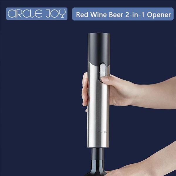 smart home control electric red wine beer opener 2 in 1 rechargeable automatic bottle corkscrew with foil cutter tool can party gift
smart home control electric red wine beer opener 2 in 1 rechargeable automatic bottle corkscrew with foil cutter tool can party gift