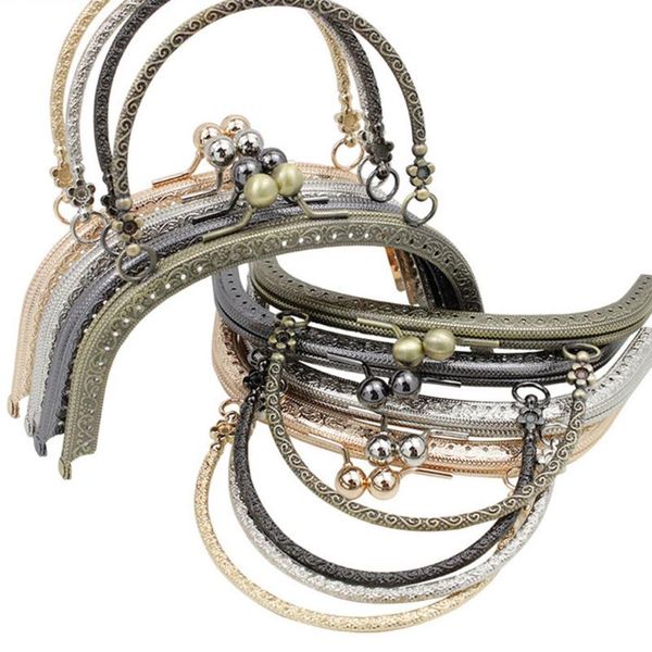 bag parts & accessories 2pcs 16.5cm semicircle arch metal purse frames kiss clasps lock diy handbag handle buckle flower embossed wrist with, Black
bag parts & accessories 2pcs 16.5cm semicircle arch metal purse frames kiss clasps lock diy handbag handle buckle flower embossed wrist with, Black
