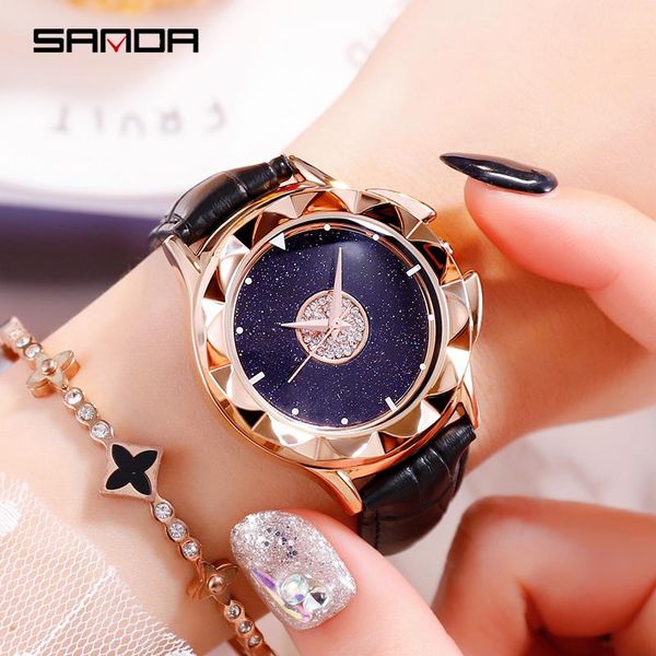 wristwatches sanda rotating watch women rhinestone ladies dress watches diamond wristwatch crystal quartz clocks, Slivery;brown
wristwatches sanda rotating watch women rhinestone ladies dress watches diamond wristwatch crystal quartz clocks, Slivery;brown