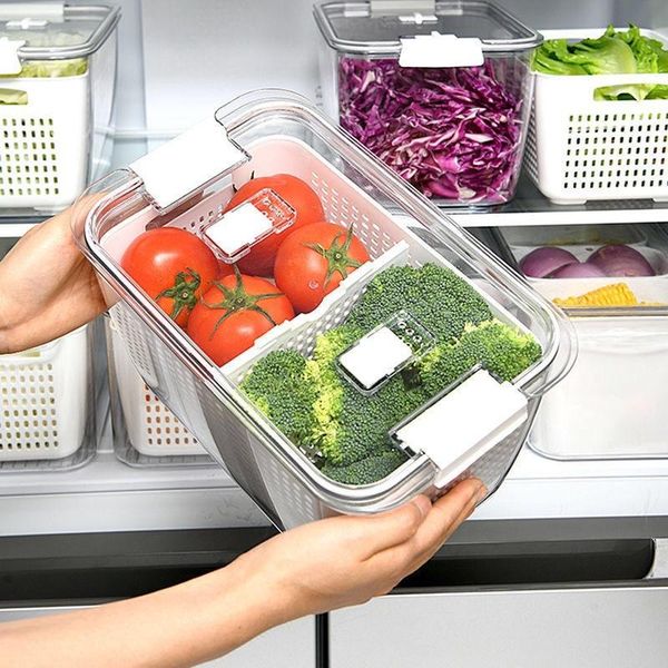 dishes & plates kitchen storage box multifunctional refrigerator keep fresh container vegetable fruit drain crisper plastic leach basket
dishes & plates kitchen storage box multifunctional refrigerator keep fresh container vegetable fruit drain crisper plastic leach basket