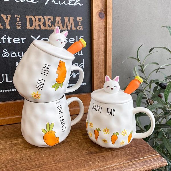 mugs cartoon carrot ceramic mug with lid cute radish spoon home office school milk tea water latte coffee drinkware cup
mugs cartoon carrot ceramic mug with lid cute radish spoon home office school milk tea water latte coffee drinkware cup