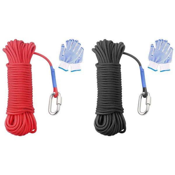 cords, slings and webbing -2 set fishing magnet rope 20 meters,heavy with safe lock,purpose nylon high strengte cord rope- red & black
cords, slings and webbing -2 set fishing magnet rope 20 meters,heavy with safe lock,purpose nylon high strengte cord rope- red & black