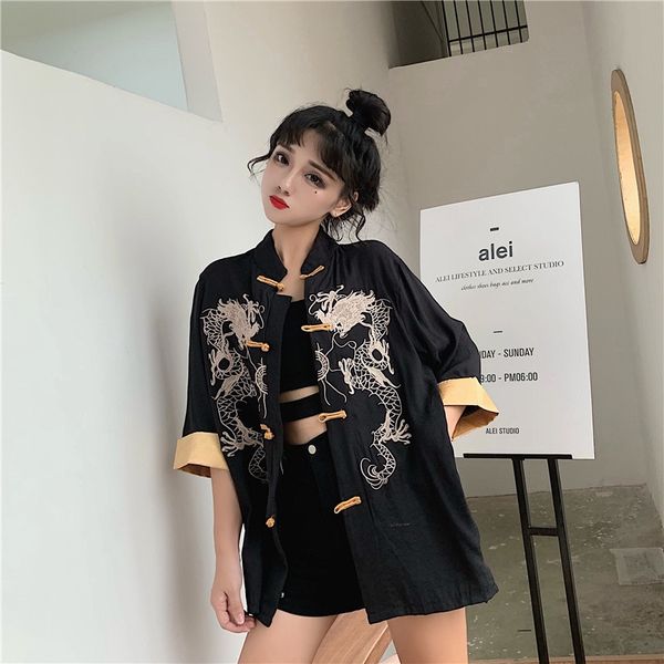 dragon haori news fashion clothes japanese jacket vintage asian clothes streetwear embroidery harakuju dragon kimono 10460, Red
dragon haori news fashion clothes japanese jacket vintage asian clothes streetwear embroidery harakuju dragon kimono 10460, Red
