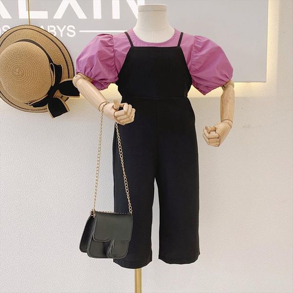 childrens clothing spring and summer girls french puff sleeve bib overalls two piece clothes suit for, White
childrens clothing spring and summer girls french puff sleeve bib overalls two piece clothes suit for, White