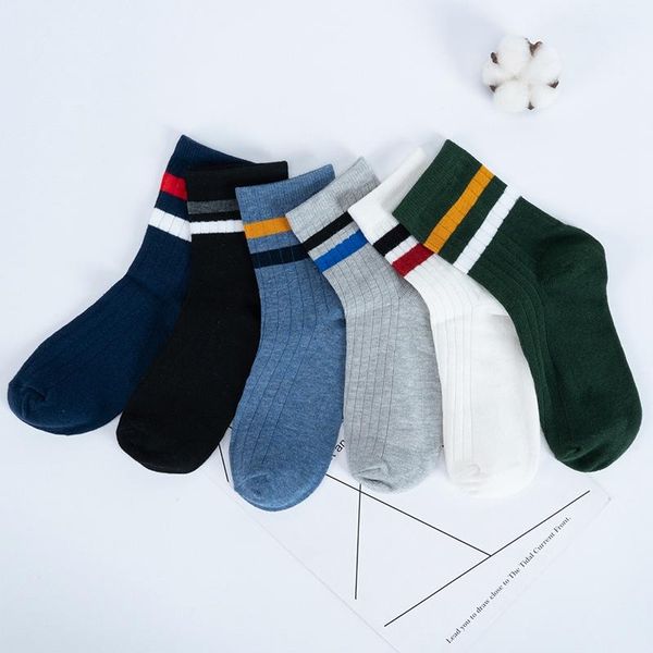 men's socks novelty funny men graphic combed cotton two stripes tube simple harajuku heap sock six color fashion, Black
men's socks novelty funny men graphic combed cotton two stripes tube simple harajuku heap sock six color fashion, Black