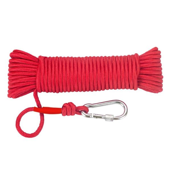 cords, slings and webbing fishing magnet rope 20 meters nylon heavy with safe lock cord diameter 8mm emergency escape climbing buckle
cords, slings and webbing fishing magnet rope 20 meters nylon heavy with safe lock cord diameter 8mm emergency escape climbing buckle