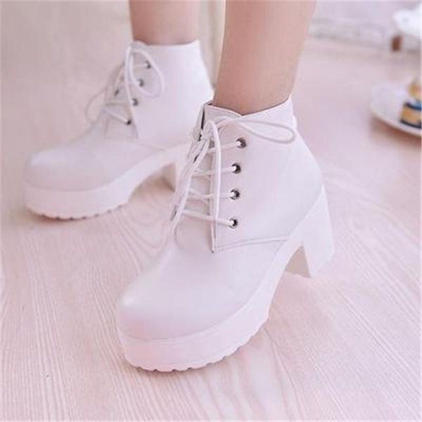boots 2021 women chunky platform ankle mid block high heel casual shoes lace up autumn short ladies 35-45, Black
boots 2021 women chunky platform ankle mid block high heel casual shoes lace up autumn short ladies 35-45, Black