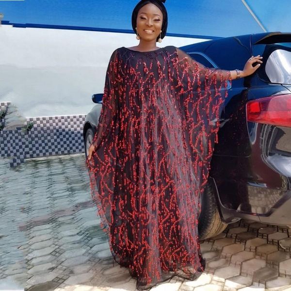 ethnic clothing african dress for women clothes fashion sequins robe loose long dashiki traditional lady, Red
ethnic clothing african dress for women clothes fashion sequins robe loose long dashiki traditional lady, Red