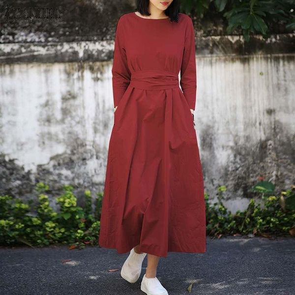 casual dresses zanzea elegant women's long sleeve solid maxi dress 2021 autumn sundress female party vestidos robe kaftan plus size 5xl, Black;gray
casual dresses zanzea elegant women's long sleeve solid maxi dress 2021 autumn sundress female party vestidos robe kaftan plus size 5xl, Black;gray