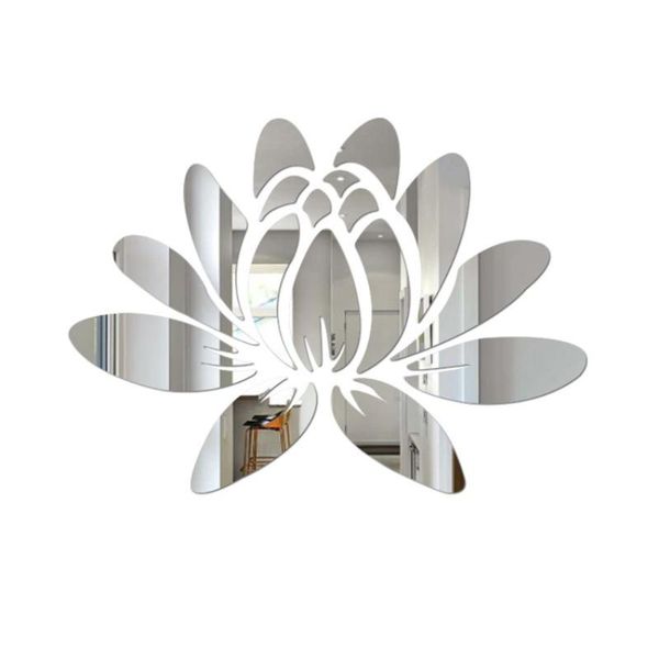 wall clocks 3d lotus acrylic sticker removable mirror eco-friendly decals for bedroom living room bathroom decoration(silv
wall clocks 3d lotus acrylic sticker removable mirror eco-friendly decals for bedroom living room bathroom decoration(silv