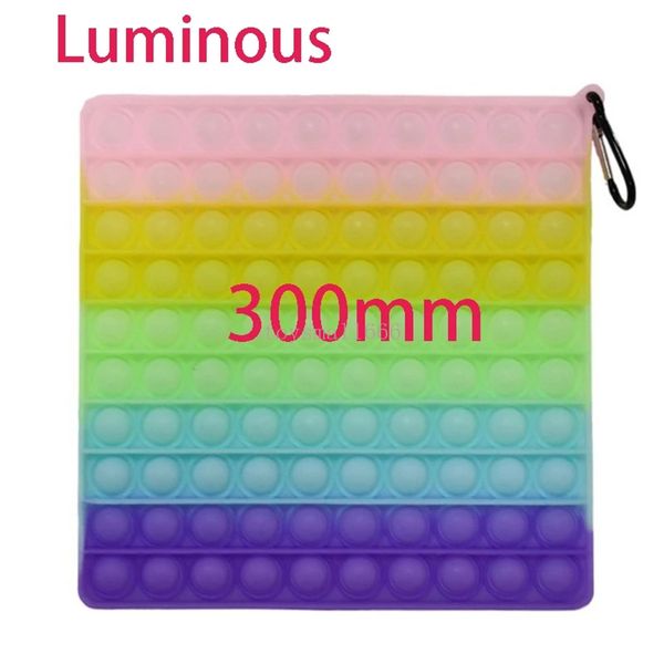 luminous glow in dark push bubble fidget toys stress relief toy antistress soft squishy kids gift anti stress parent-child time interactive
luminous glow in dark push bubble fidget toys stress relief toy antistress soft squishy kids gift anti stress parent-child time interactive