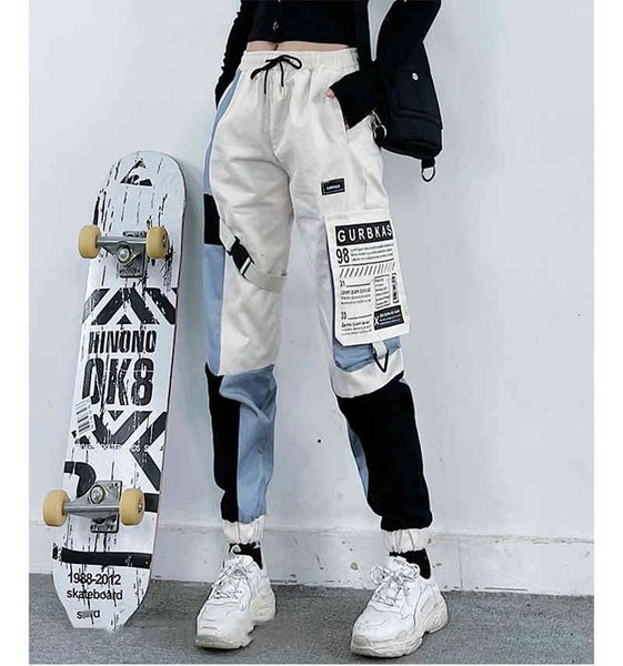 women's jeans cotton high waist loose cargo pants streetwear hip hop vintage straight harajuku trousers female 1b78, Blue
women's jeans cotton high waist loose cargo pants streetwear hip hop vintage straight harajuku trousers female 1b78, Blue