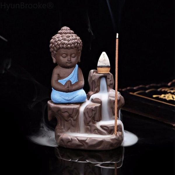 fragrance lamps 10pc incense cones + burner creative home decor the little monk small buddha censer backflow use in teahouse
fragrance lamps 10pc incense cones + burner creative home decor the little monk small buddha censer backflow use in teahouse