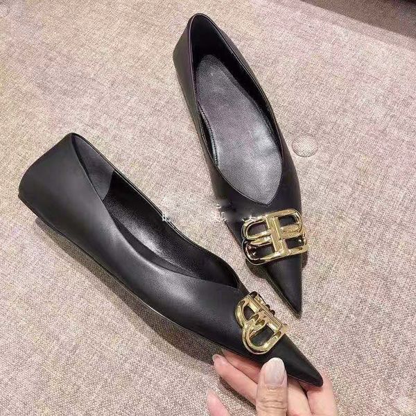 button single shoes women's metal 2020 spring and autumn new black pointed letter flat shoes small height casual shoes yw
button single shoes women's metal 2020 spring and autumn new black pointed letter flat shoes small height casual shoes yw