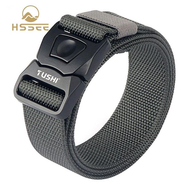 waist support 2 modes stretch/no stretch tactical belt rust-proof alloy pluggable buckle outdoor sports strong nylon military army, Black;gray
waist support 2 modes stretch/no stretch tactical belt rust-proof alloy pluggable buckle outdoor sports strong nylon military army, Black;gray
