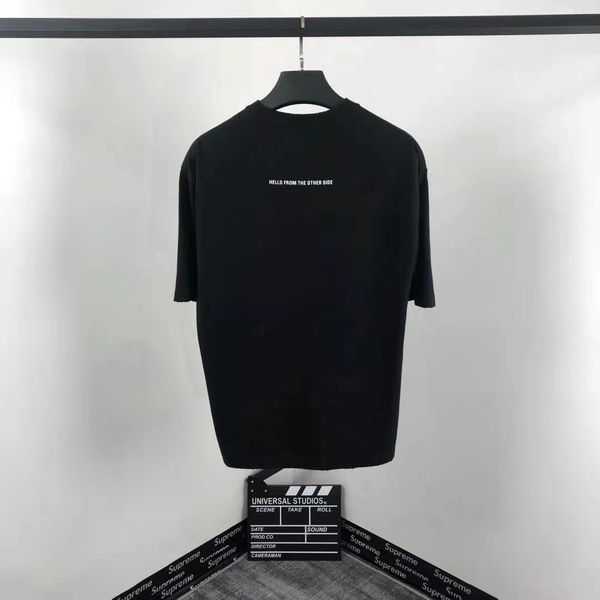 2021 summer new paris green series alien head print short sleeve t-shirt, Gray
2021 summer new paris green series alien head print short sleeve t-shirt, Gray