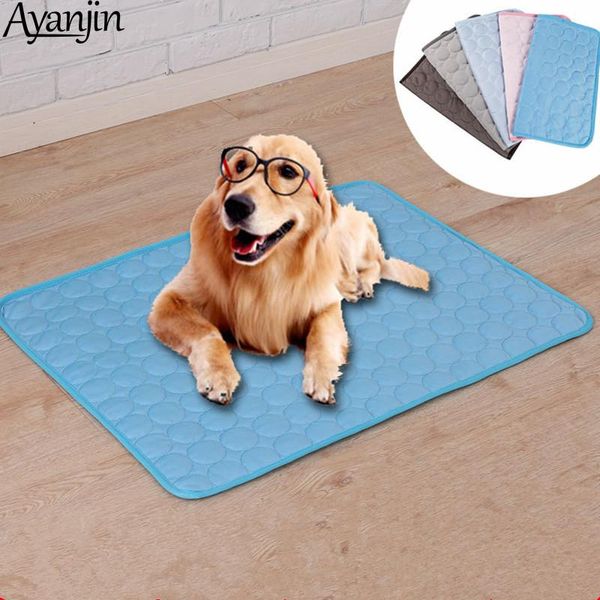 kennels & pens cooling dog mat summer breathable pet sofa portable dogs cats pad washable blanket cold silk cushion cool puppy
kennels & pens cooling dog mat summer breathable pet sofa portable dogs cats pad washable blanket cold silk cushion cool puppy