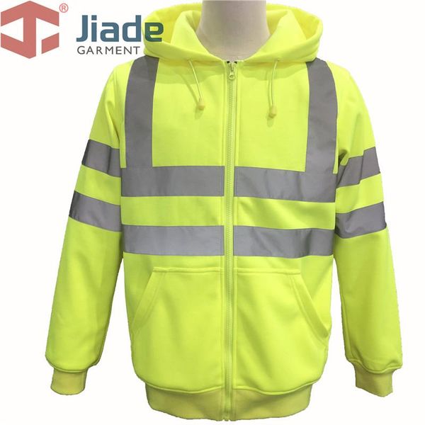 men's hoodies & sweatshirts high visibility warm pullover work reflective hoodie en471 ansi hoody, Black
men's hoodies & sweatshirts high visibility warm pullover work reflective hoodie en471 ansi hoody, Black