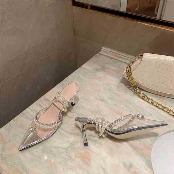 summer women chic beaded transperant crystal low high heels sandals designer pvc toe pointed party wedding pumps shoes, Black
summer women chic beaded transperant crystal low high heels sandals designer pvc toe pointed party wedding pumps shoes, Black