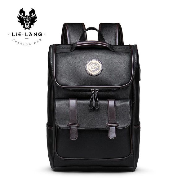 backpack lielang men leather school bag for college simple design casual daypacks travel backpacks anti thief
backpack lielang men leather school bag for college simple design casual daypacks travel backpacks anti thief