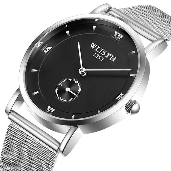 wristwatches cool small second plate waterproof female watch fashion thin steel belt quartz wristwatch simple business men's 2021, Slivery;brown
wristwatches cool small second plate waterproof female watch fashion thin steel belt quartz wristwatch simple business men's 2021, Slivery;brown