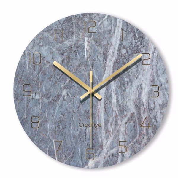 wall clocks marble clock living room home personality creative fashion modern minimalist atmosphere art luxury 60w110 
wall clocks marble clock living room home personality creative fashion modern minimalist atmosphere art luxury 60w110