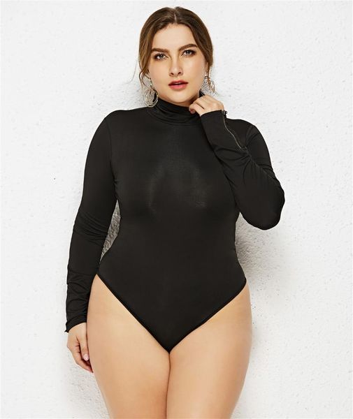 women's jumpsuits & rompers plus size bodysuit solid color high neck long-sleeved jumpsuit white black wine red knitted warm fashionabl, Black;white
women's jumpsuits & rompers plus size bodysuit solid color high neck long-sleeved jumpsuit white black wine red knitted warm fashionabl, Black;white